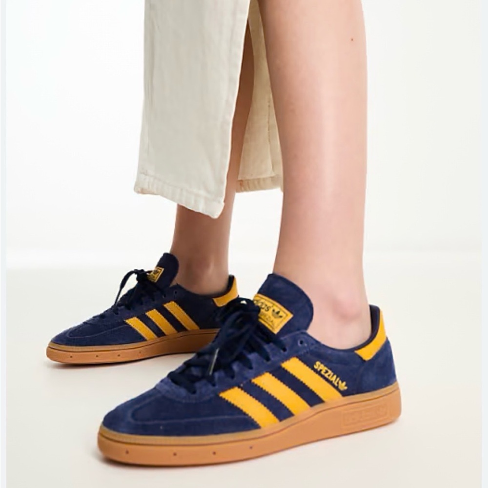 Adidas Spezial Handball Night Indigo Yellow, Sz 9.5 RARE